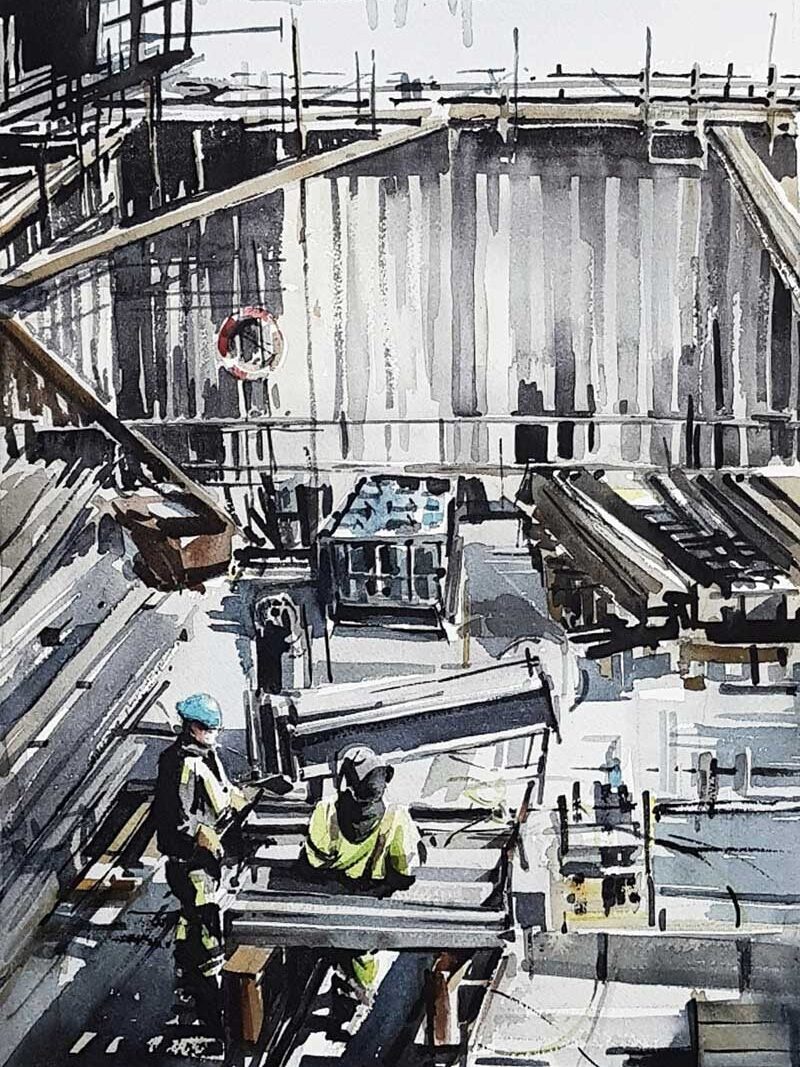 Elisabeth Biström watercolor