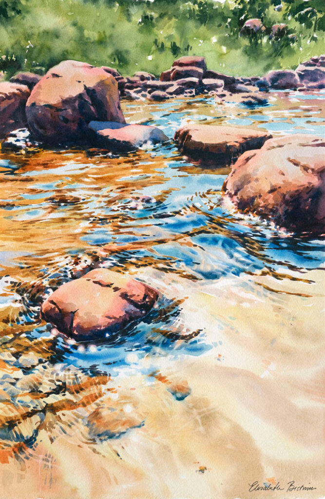 Watercolor by Elisabeth Biström