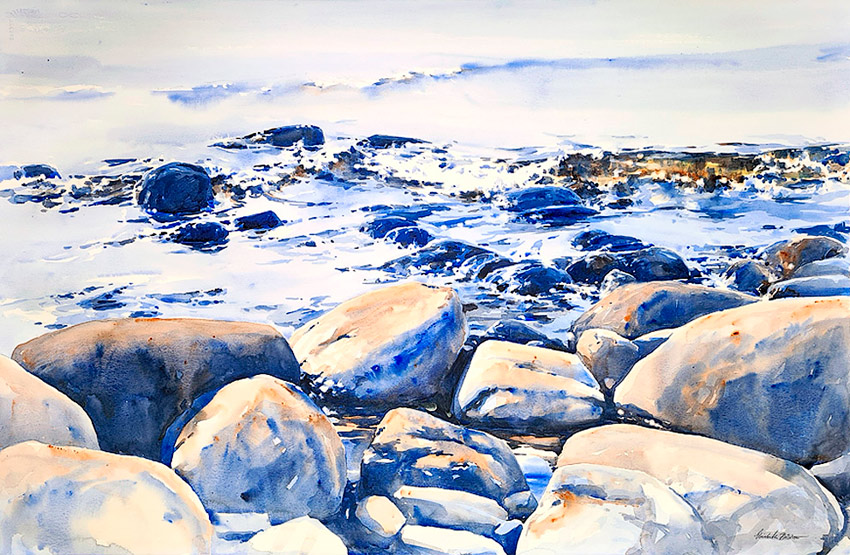 Watercolor by Elisabeth Biström